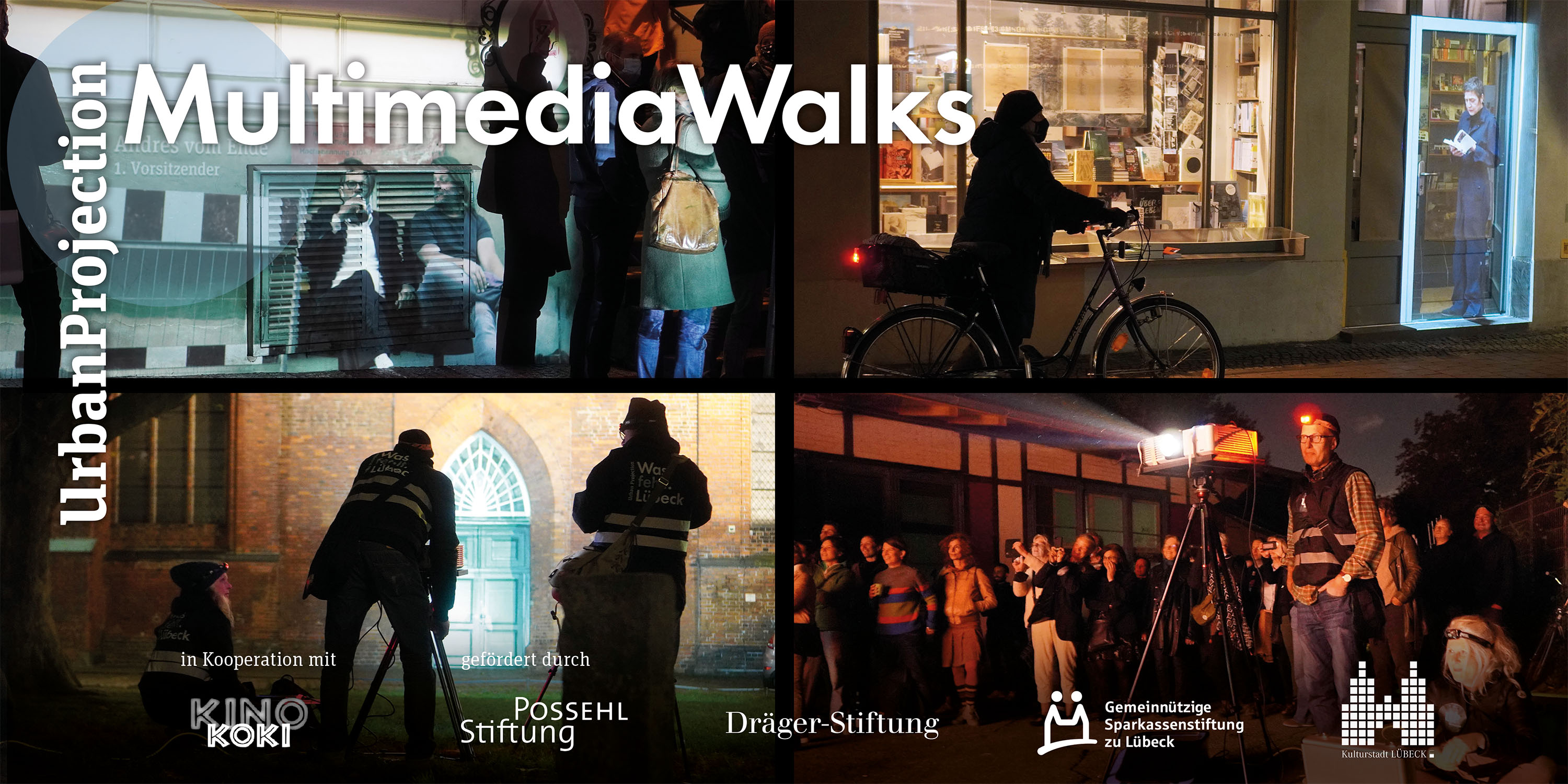 Urbanprojection - Multimediawalks ins Herz der Stadt