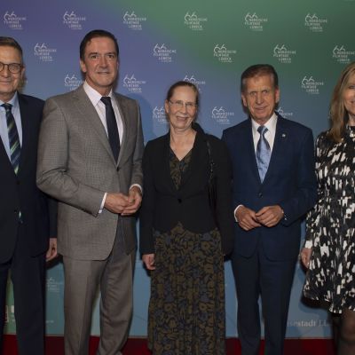 Thomas Hailer, Kai Sauer (Botschafter von Finnland), Kati Outinen, Bernd Jorkisch (Finnischer Honorarkonsul), Susanne Kasimir