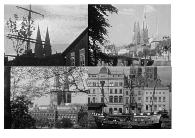 Collage 3 Bilder der Stadt