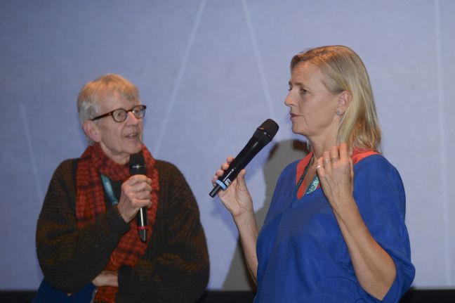 Erhard Bultze (Moderator), Marie Schmidt Olesen (Produktion)