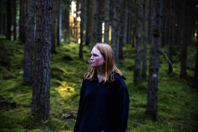 Chris im Wald