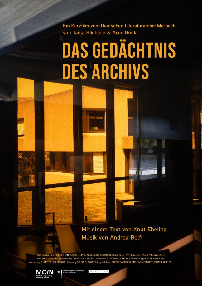Filmposter Gedächtnis des Archivs