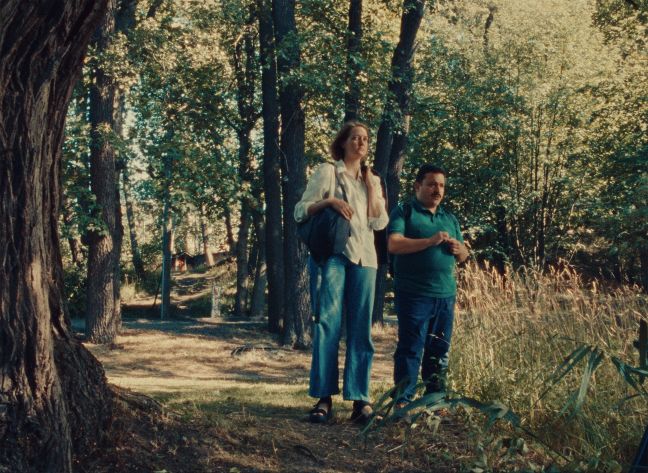 Enzo und Magde im Wald